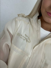 Geaca Organza Beige - Guess