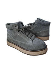 Ghete Piele Naturala Battisto Lascari MBH-1 Grey