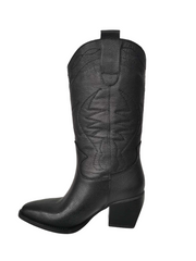 Botine Piele Naturala Madeline Black