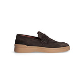 LIU JO DUKE 01 MOCASSINO COW SUEDE BROWN