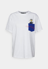 Tricou Disney Pocket Logo White - Karl Lagerfeld