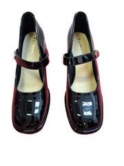 Pantofi Piele Naturala Feeling 91295 Black Patent