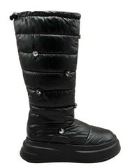 Ghete Zapada Solo Soprani Couture Frey Nylon Cystals Black