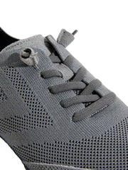 LIU JO Men Riva 09 Sneaker Knit Cow Suede Lavagna