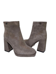 Ghete Piele Naturala Feeling Z0163-01 Grey