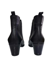 Botine Piele Naturala Ankle Black - Dolly Shoes
