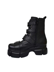 Ghete Piele Naturala Rocca - Dolly Shoes