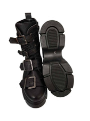 Ghete Piele Naturala Rocca - Dolly Shoes