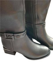 Cizme Piele Naturala Feeling 24-246-002 Black