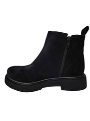 Ghete Piele Naturala Ella Black