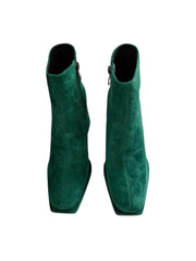 Ghete Piele Naturala Feeling Z0163-01 Green