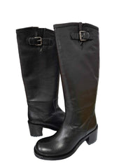 Cizme Piele Naturala Cervo Nero