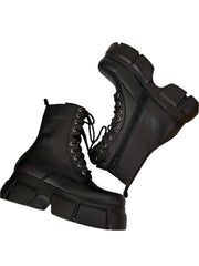 Ghete Piele Naturala Seven - Dolly Shoes