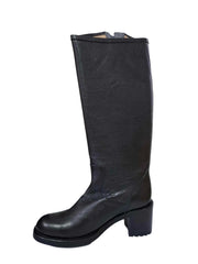 Cizme Piele Naturala Cervo Nero