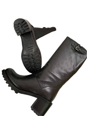 Cizme Piele Naturala Cervo Nero