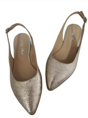 Balerini Piele Naturala PS64 Gold