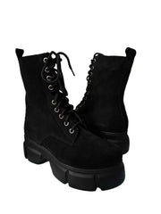 Ghete Piele Naturala Seven Suede - Dolly Shoes