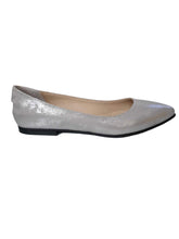 Balerini Piele Naturala 249 Argintiu - Dolly Shoes