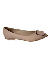 Balerini Piele Naturala Dolly249 ACC3 Nude - Dolly Shoes