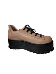 Pantofi Piele Naturala Florence Nude - Dolly Shoes