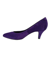 Pantofi Piele Naturala Rebecca Purple - Dolly Shoes
