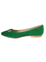 Balerini Dama Piele Naturala DollyACC249 Verde