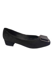 Pantofi Dama Piele Naturala Serena Black - Dolly Shoes