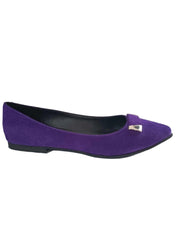 Balerini Dama Piele Naturala DollyACC249 Purple