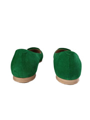 Balerini Dama Piele Naturala DollyACC249 Verde