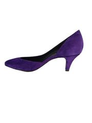 Pantofi Piele Naturala Rebecca Decupat Purple - Dolly Shoes