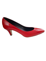 Pantofi Piele Naturala Rebecca Red Nappa - Dolly Shoes