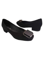 Pantofi Dama Piele Naturala Serena Black - Dolly Shoes