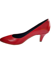 Pantofi Piele Naturala Rebecca Red Nappa - Dolly Shoes