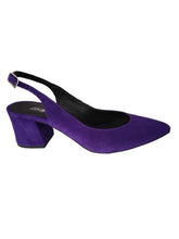 Pantofi Piele Naturala Alma Purple - Dolly Shoes