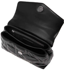 Geanta Kurl Studs Shoulder Black Karl Lagerfeld