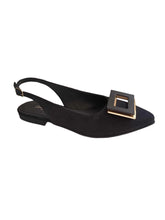 Balerini Piele Naturala Penelope Black Suede - Dolly Shoes