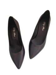 Pantofi Piele Naturala Nicol Black Nappa - Dolly Shoes