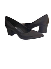 Pantofi Piele Naturala Nicol Black Nappa - Dolly Shoes