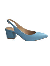 Pantofi Piele Naturala Alma Bleu - Dolly Shoes