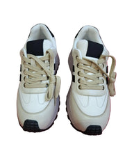 Sneakers Piele Naturala Feeling 25110 Beige