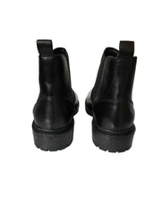 Ghete Piele Naturala YB13-4201 Black Parrotto