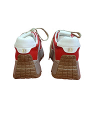 Sneakers Piele Naturala Feeling 25110 Red