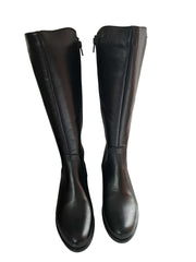 Cizme Piele Naturala Capri Black Nappa - Dolly Shoes