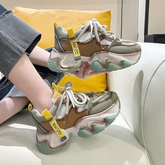 Sneakers Piele Naturala Feeling 5022 Green