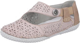 Pantofi Piele Naturala Rieker Antistress 43666-64 Roze