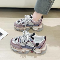 Sneakers Piele Naturala Feeling 5022 Purple