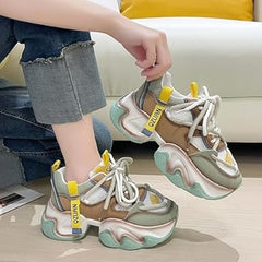 Sneakers Piele Naturala Feeling 5022 Green