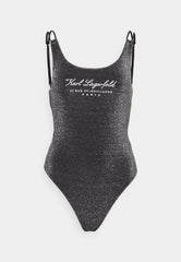 Costum de baie HOTEL LUREX SWIMSUIT- Karl Lagerfeld