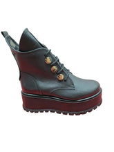 Ghete Piele Naturala Desiree Nappa Black - Dolly Shoes