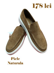 Loafers Fabio Camel Suede - Parrotto